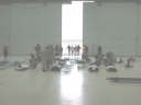 hangar door